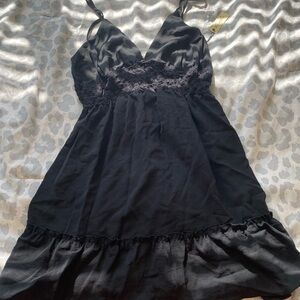 Liberty Love Black Lace Accent Dress